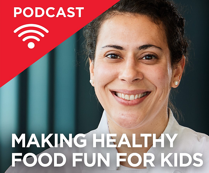 podcast image with chef